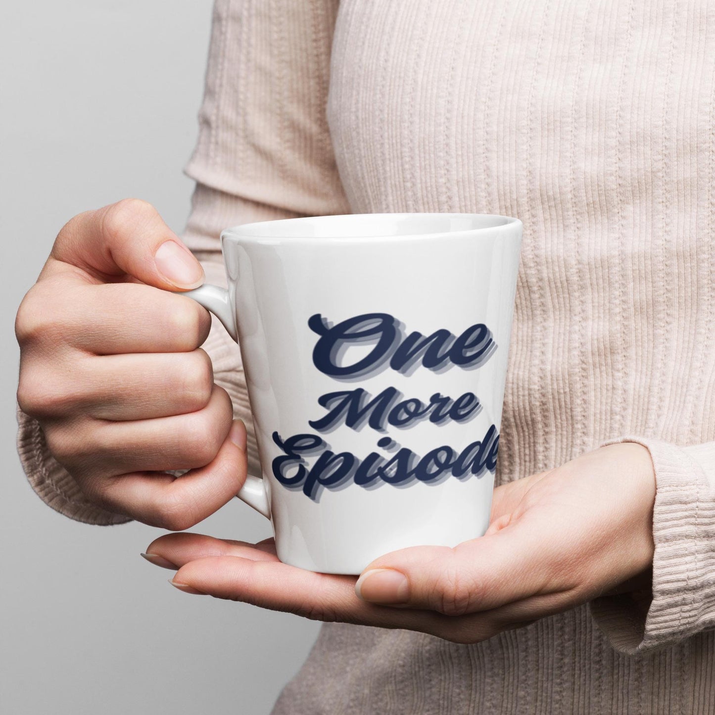 One More Episode Latte Mug — K-Drama Fan Gift