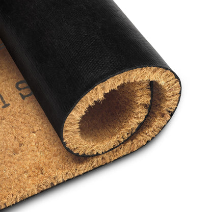Fluent in Subtitles Coir Doormat — Drama Fan Home Decor