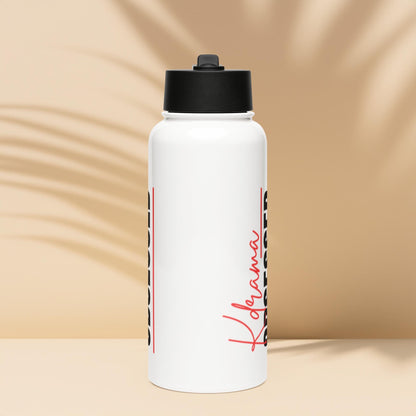 K-Drama Obsessed 32oz Water Bottle with Straw Lid