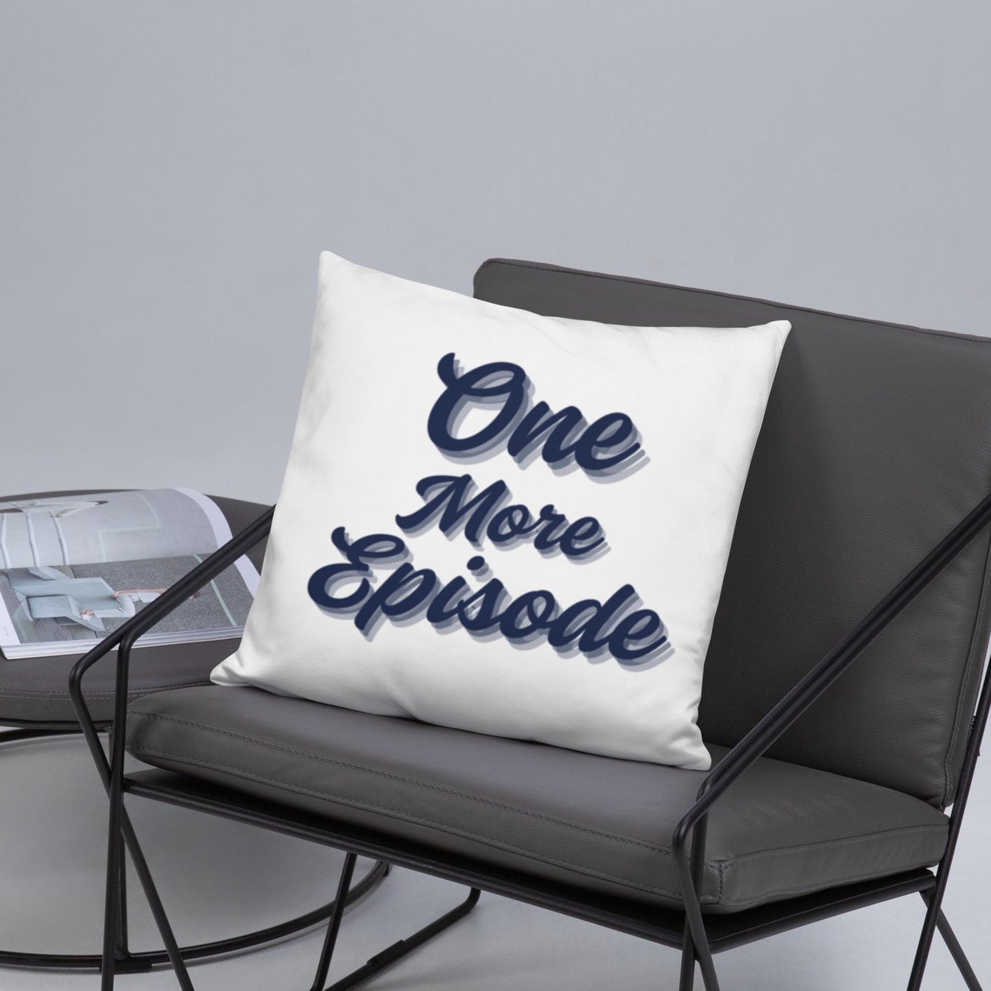 One More Episode Throw Pillow — K-Drama Fan Room Decor
