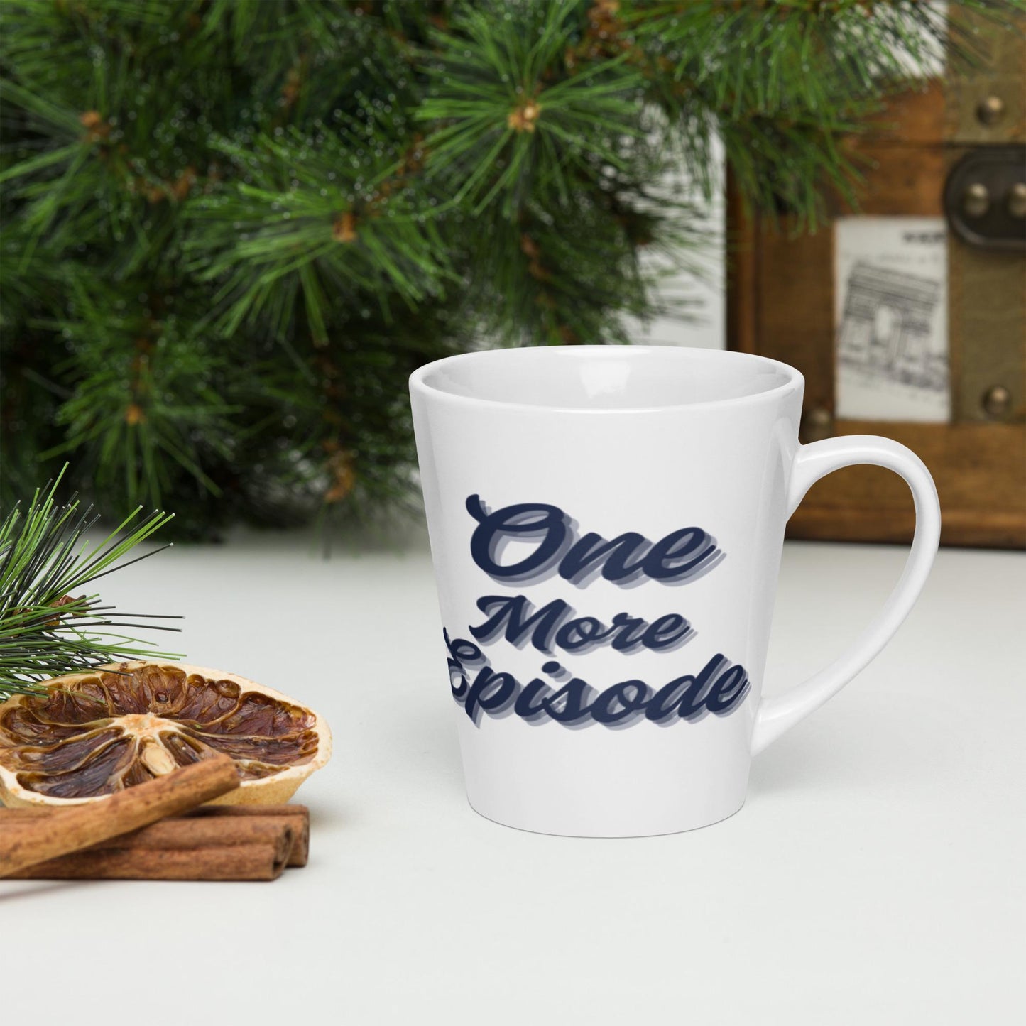 One More Episode Latte Mug — K-Drama Fan Gift