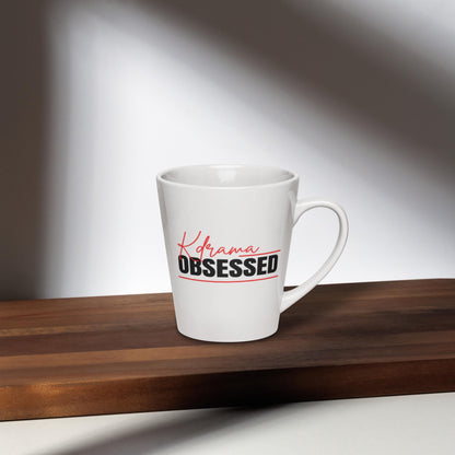 KDrama Obsessed Latte Mug — K-Drama Fan Gift